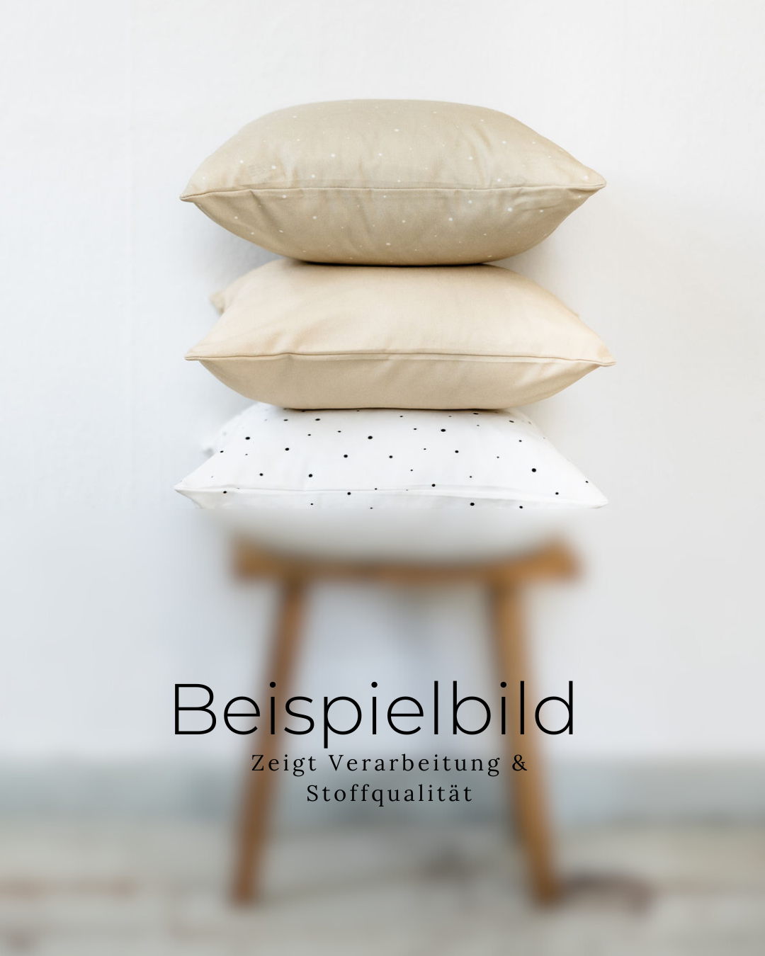 Dekokissen Rosé Beige | Uni