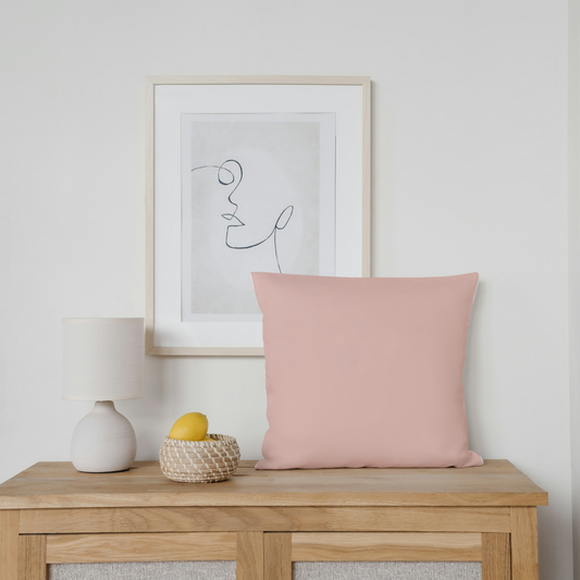 Dekokissen Rosé Beige | Uni