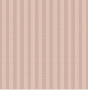 Dekokissen mit floralem Muster & Streifen | Rosé-Beige