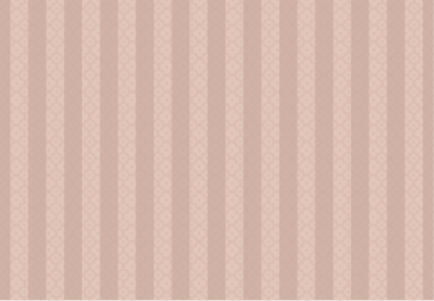 Dekokissen mit floralem Muster & Streifen | Rosé-Beige