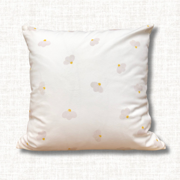SALE – Kinderkissen Gänse & Gänseblümchen | Velours