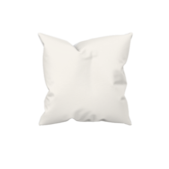 Dekokissen Uni Soft White