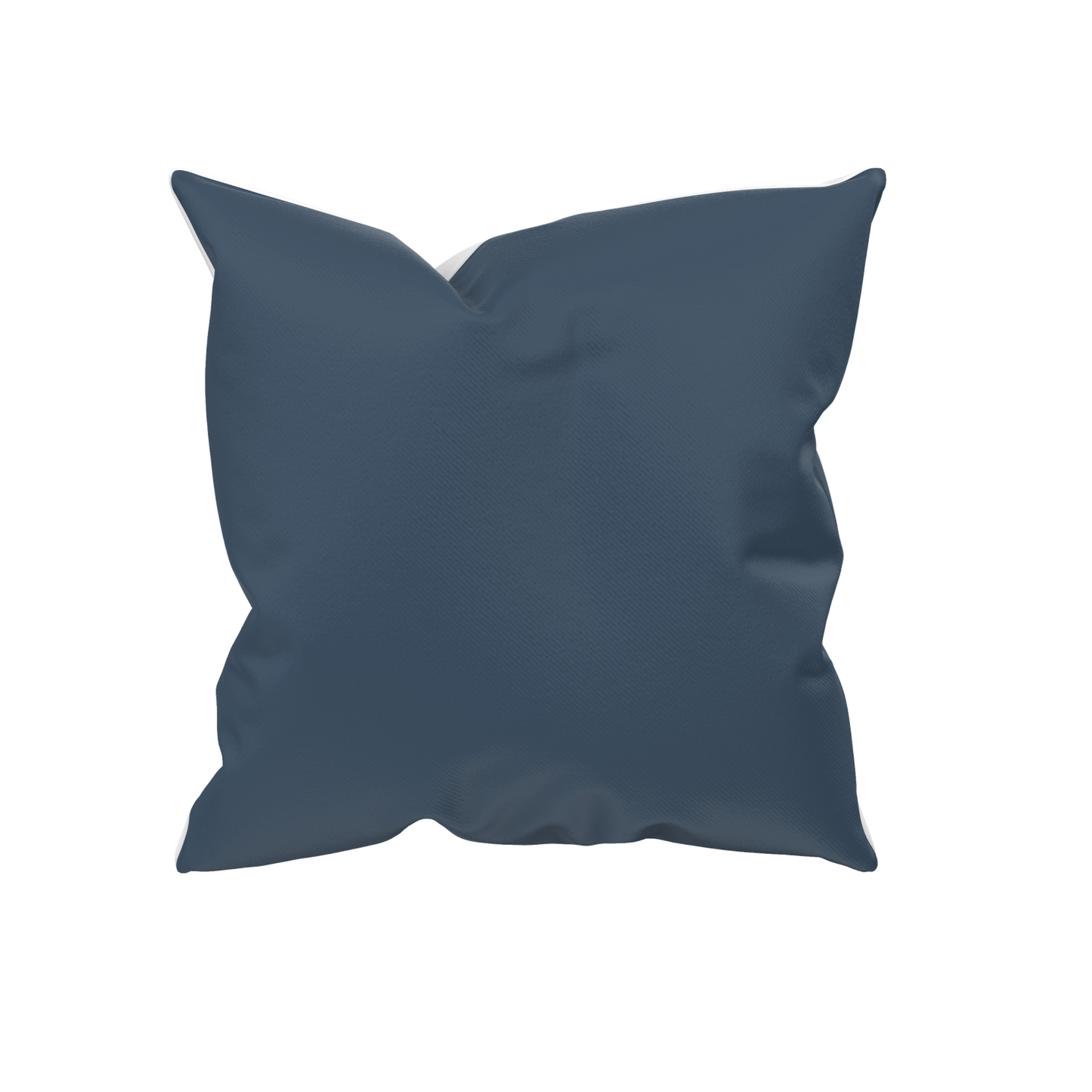 Kissenhülle in Graphitblau aus der Kollektion Schwalbe & Nebelblau – schlicht und vielseitig kombinierbar.